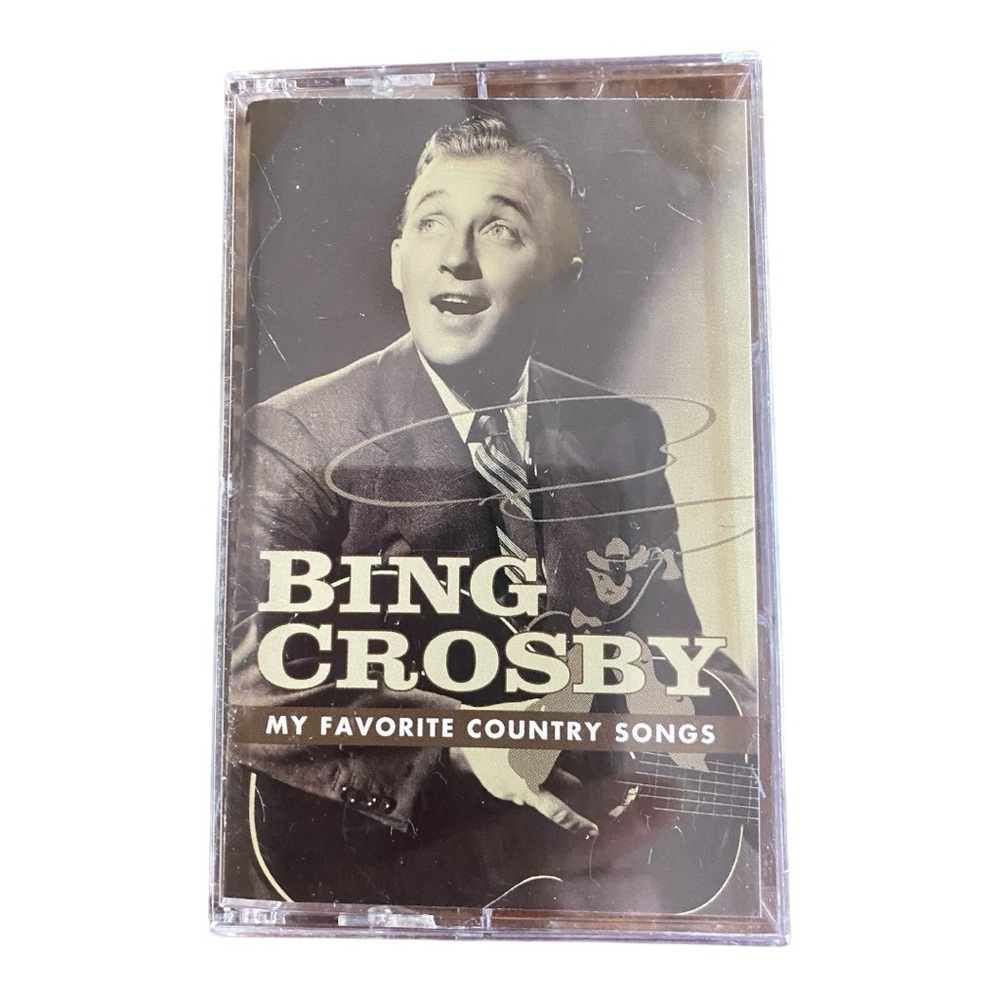 Bing Crosby My Favorite Country Songs Cassette Tape Vintage 1996 MCA MCAC-20982